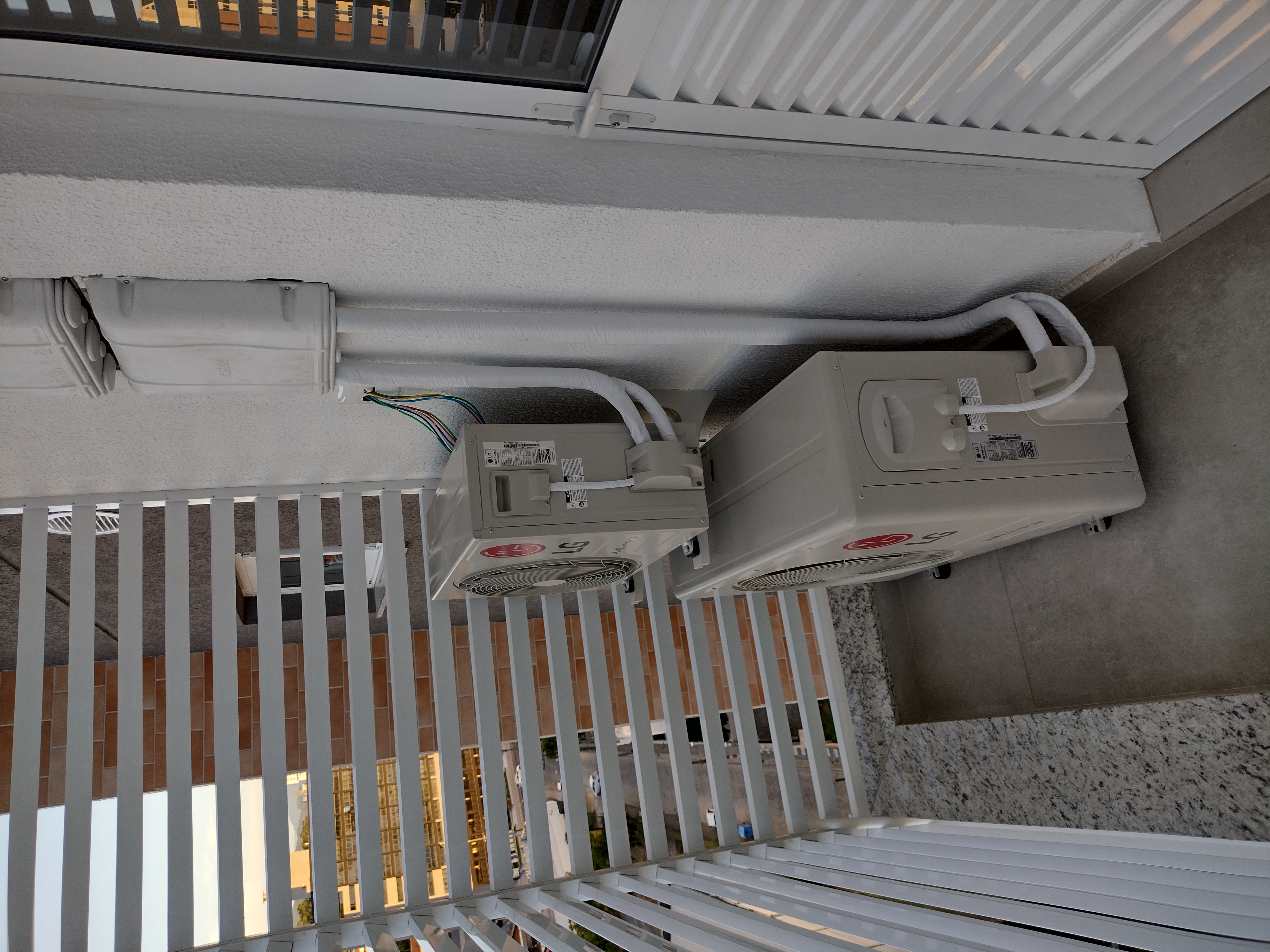 Instalação de split/multisplit em ambiente comercial